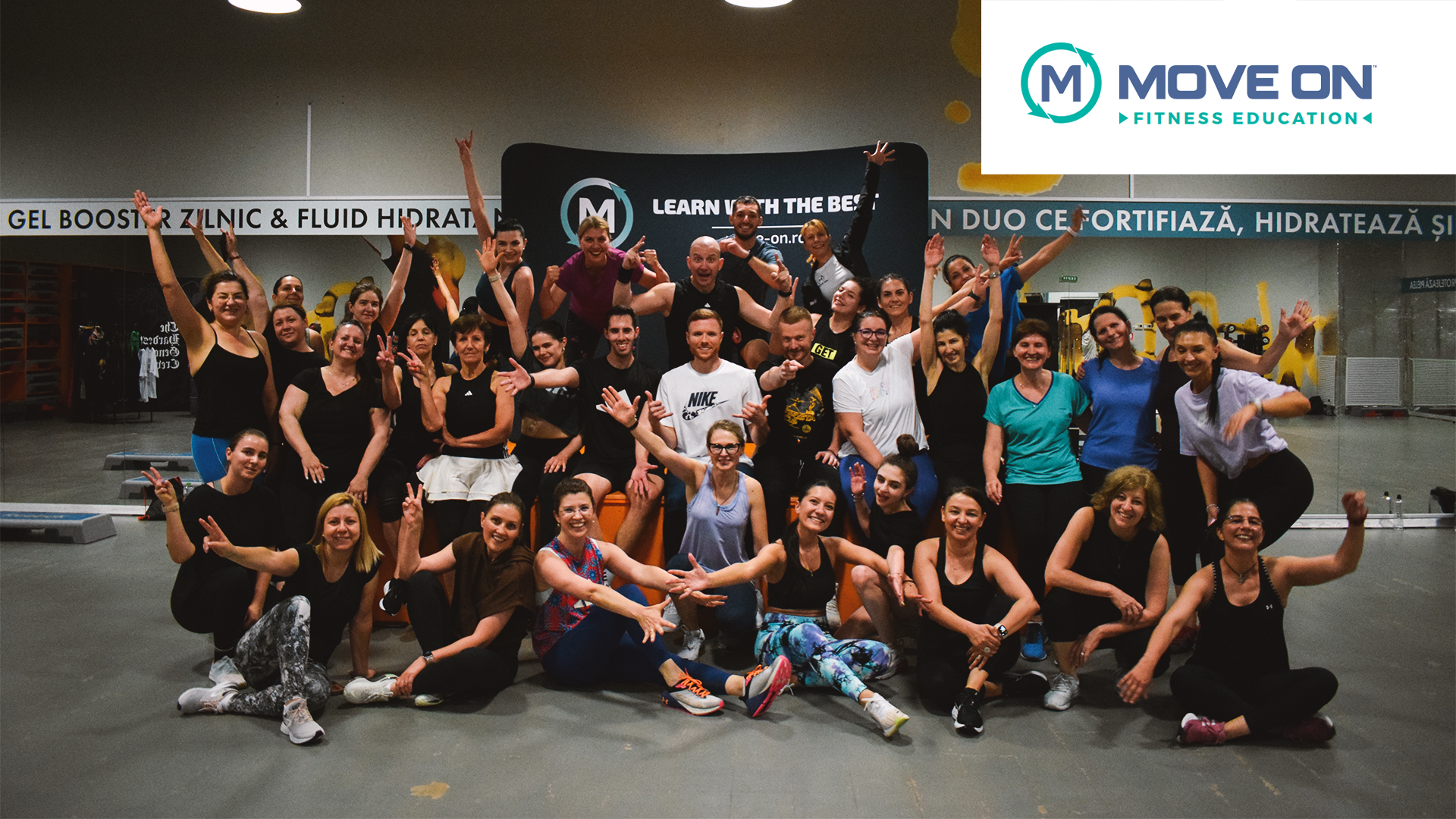 MOVE ON Fitness Education și DY Nutrition: „For a Better Fitness Culture”