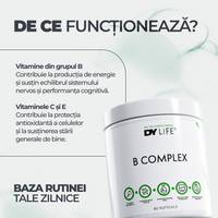Vitamina B Complex DY Life, 60 Softgels, 30 Serviri
