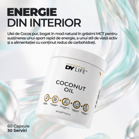 Coconut Oil DY Life, 60 Softgels, 30 Serviri
