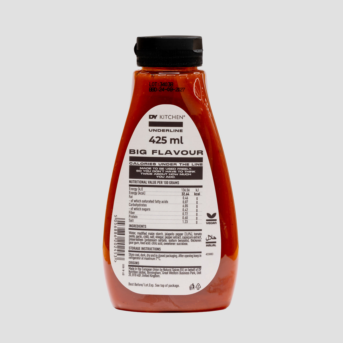 DY Kitchen UNDER 33 Sriracha Sauce