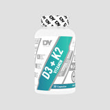 Vitamina D3+K2, 60 de capsule moi, DY Nutrition
