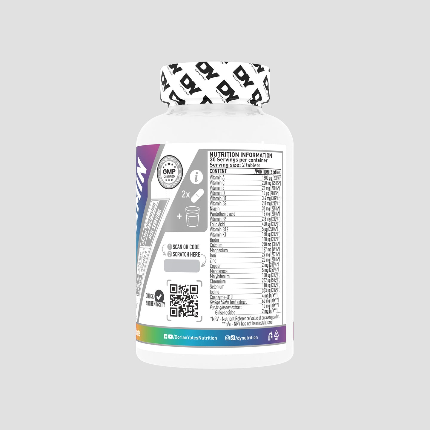 Complex de multivitamine, 60 de tablete