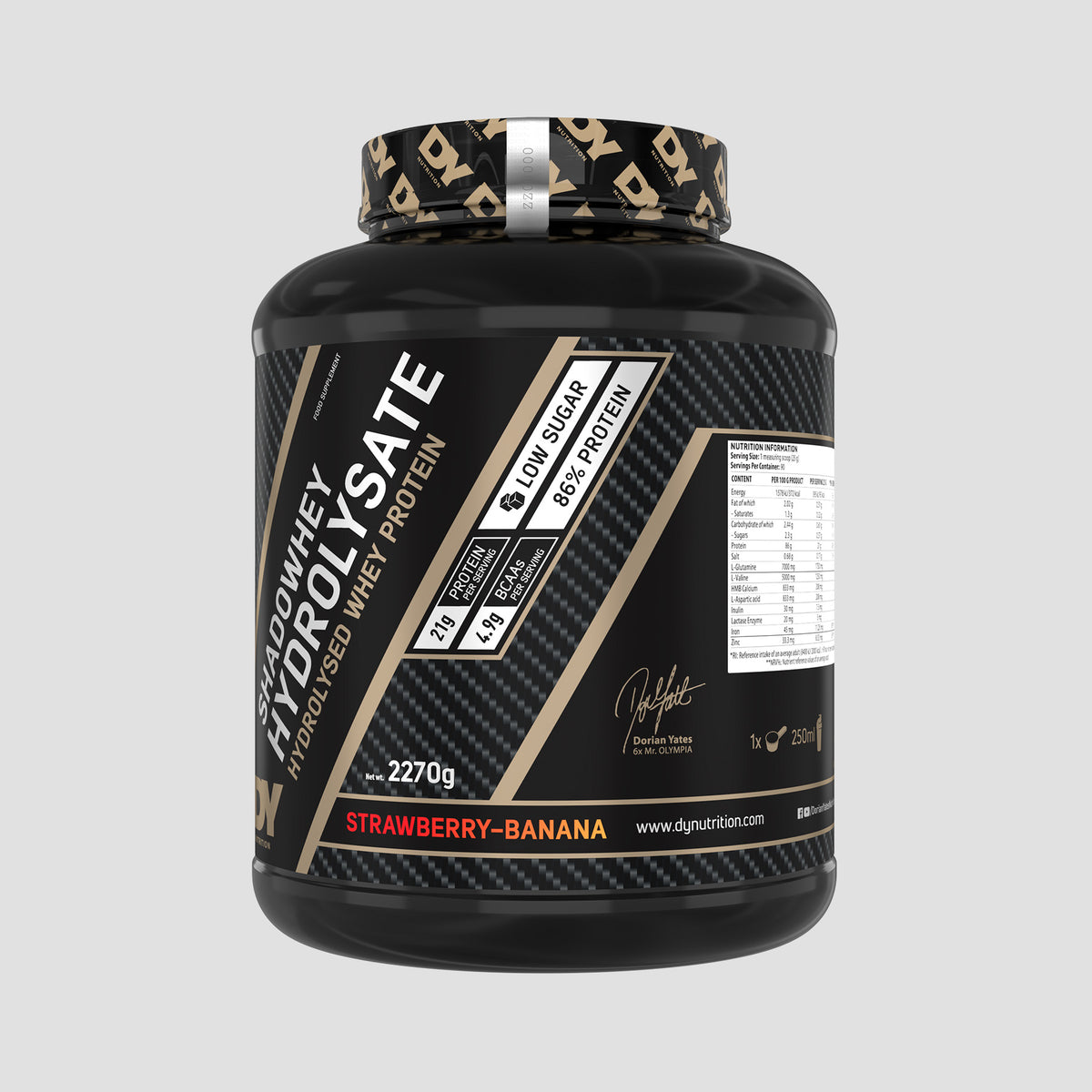 Proteină Hidrolizată Shadowhey 2.27kg, 90 de porții