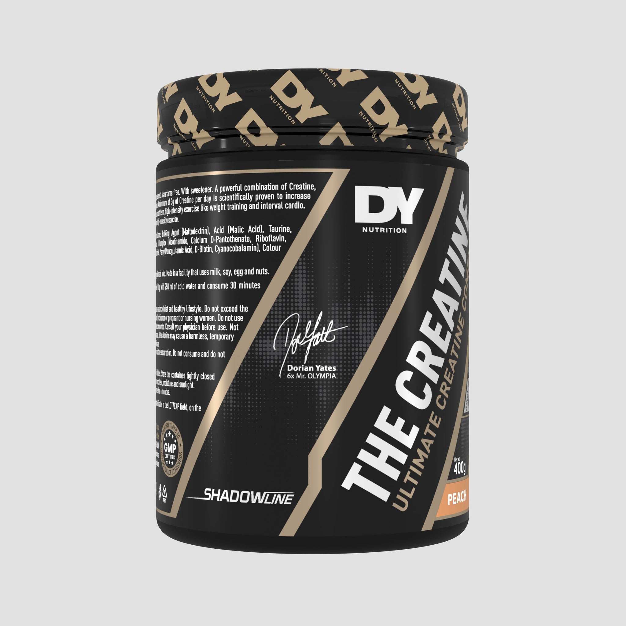The Creatine DY Nutrition 400g, 40 de serviri