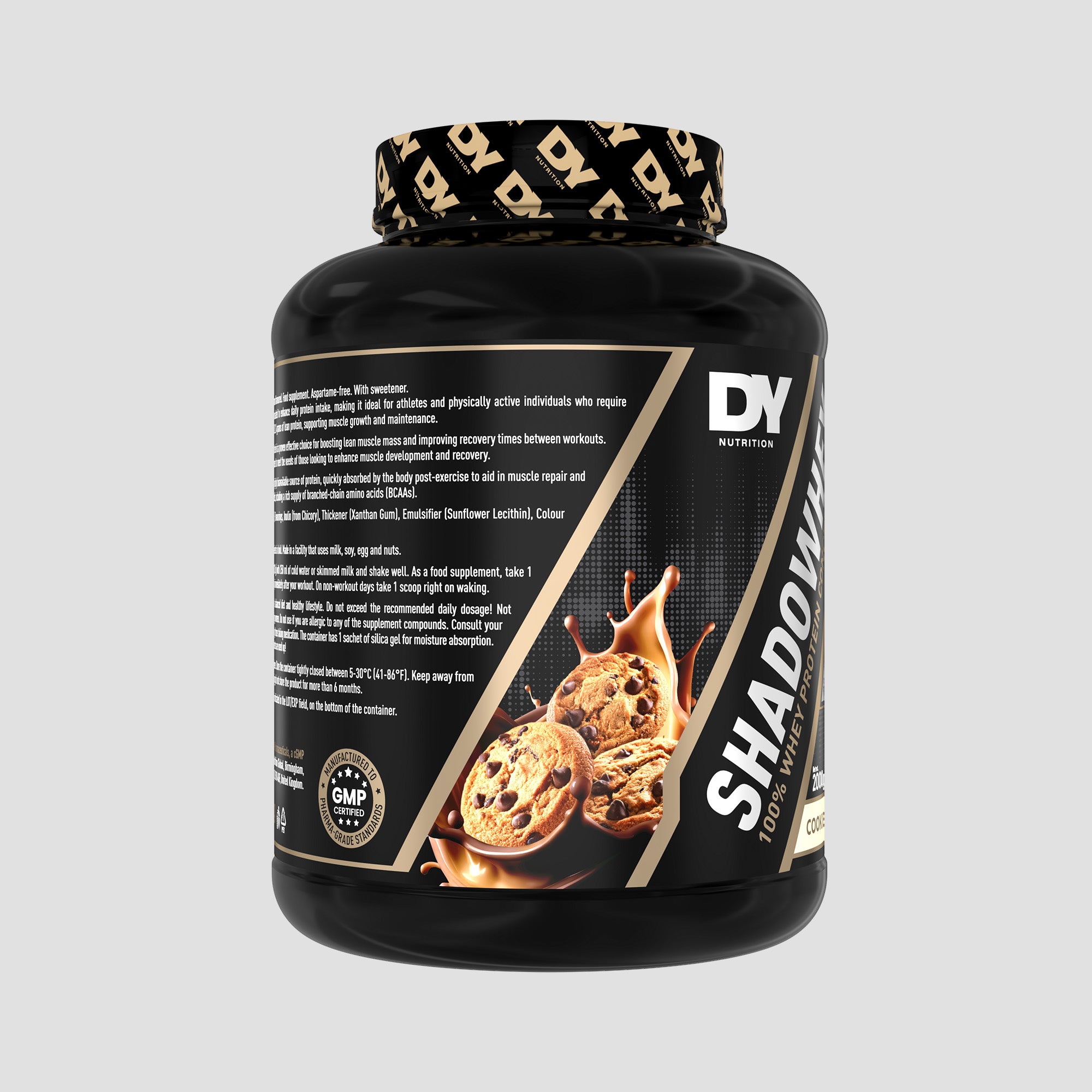 Proteină Concentrată Shadowhey DY Nutrition 2kg, 66 de serviri