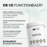 Hemp Oil DY Life, 60 Softgels, 30 Serviri