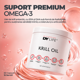 Krill Oil DY Life, 60 Softgels, 15 Serviri