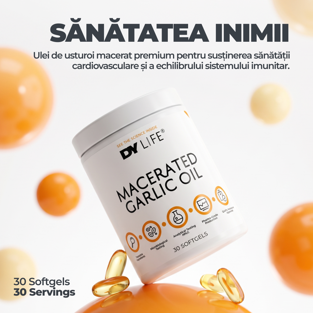 Macerated Garlic Oil DY Life, 30 Softgels, 30 Serviri