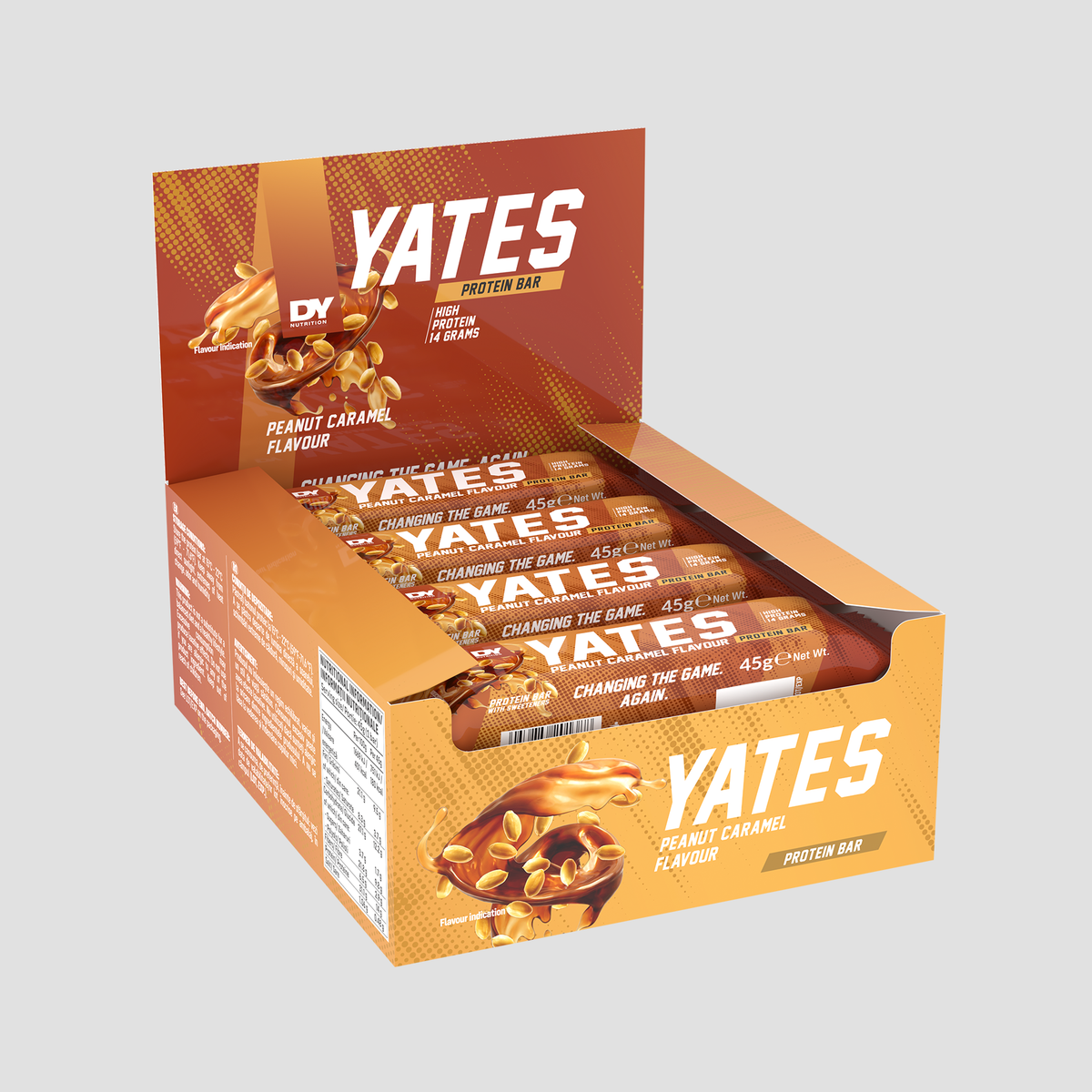 Baton Proteic DY Nutrition - Yates Bar - 12 Batoane