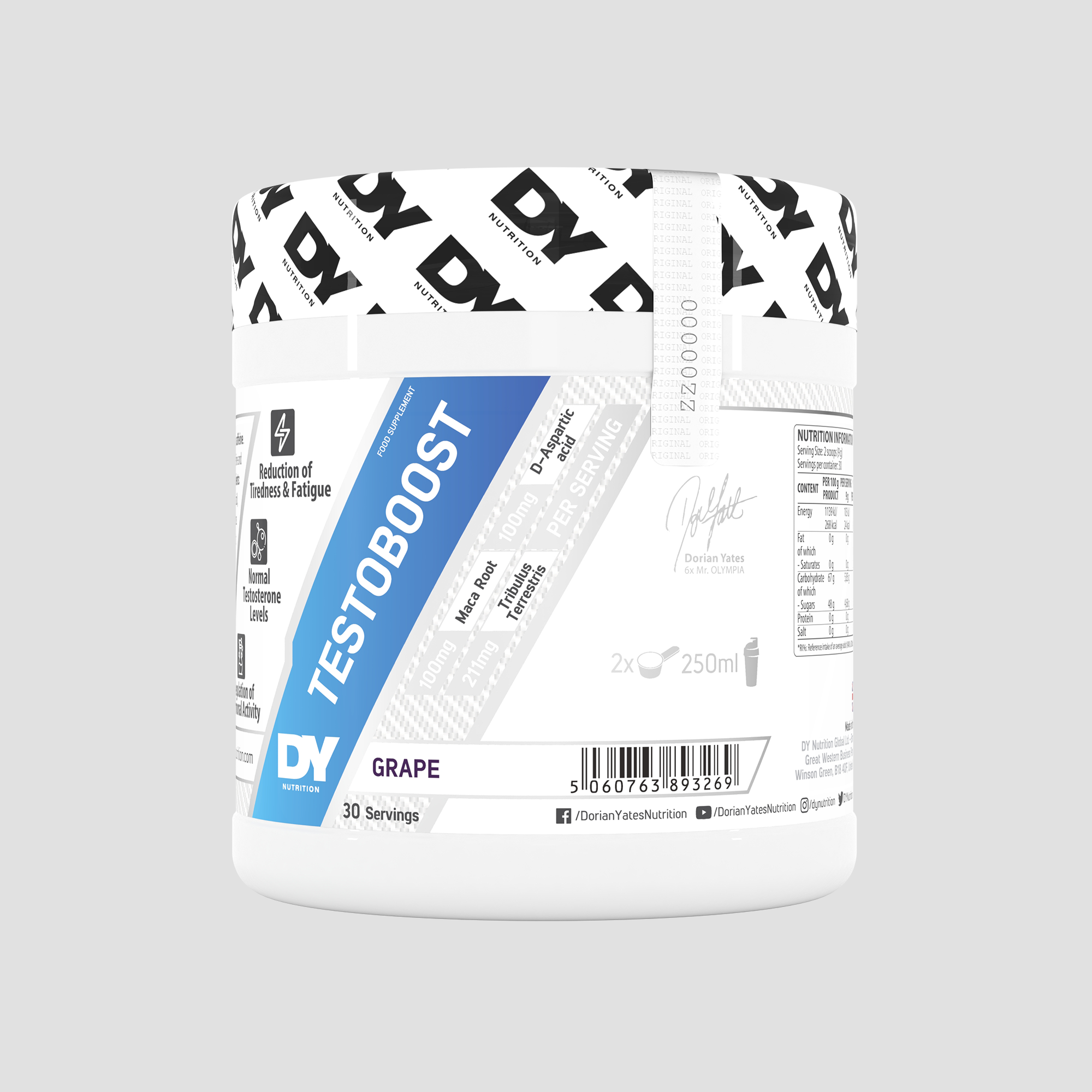 Supliment pentru bărbați, Testoboost, 270g, 30 de serviri