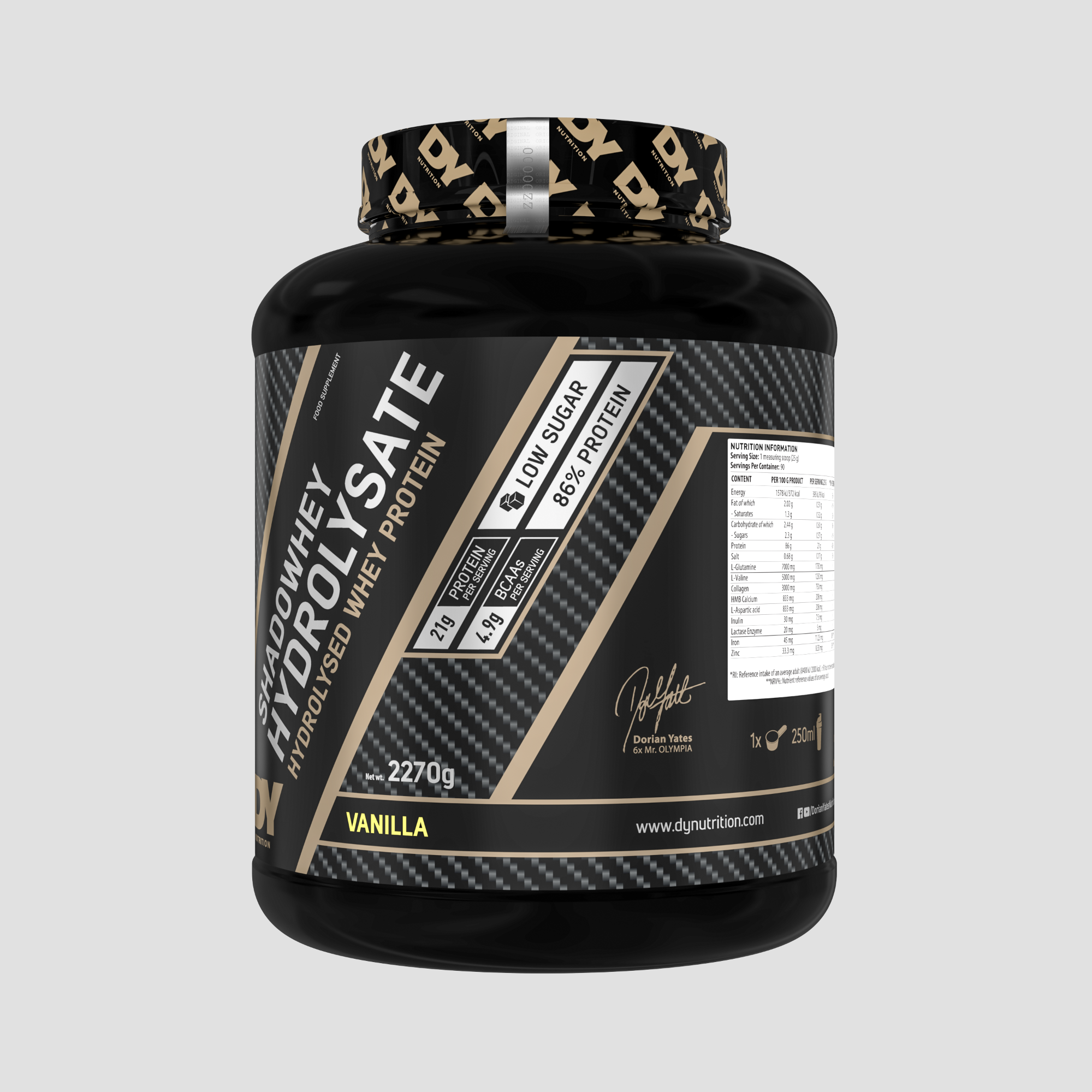 Proteină Hidrolizată Shadowhey 2.27kg, 90 de porții