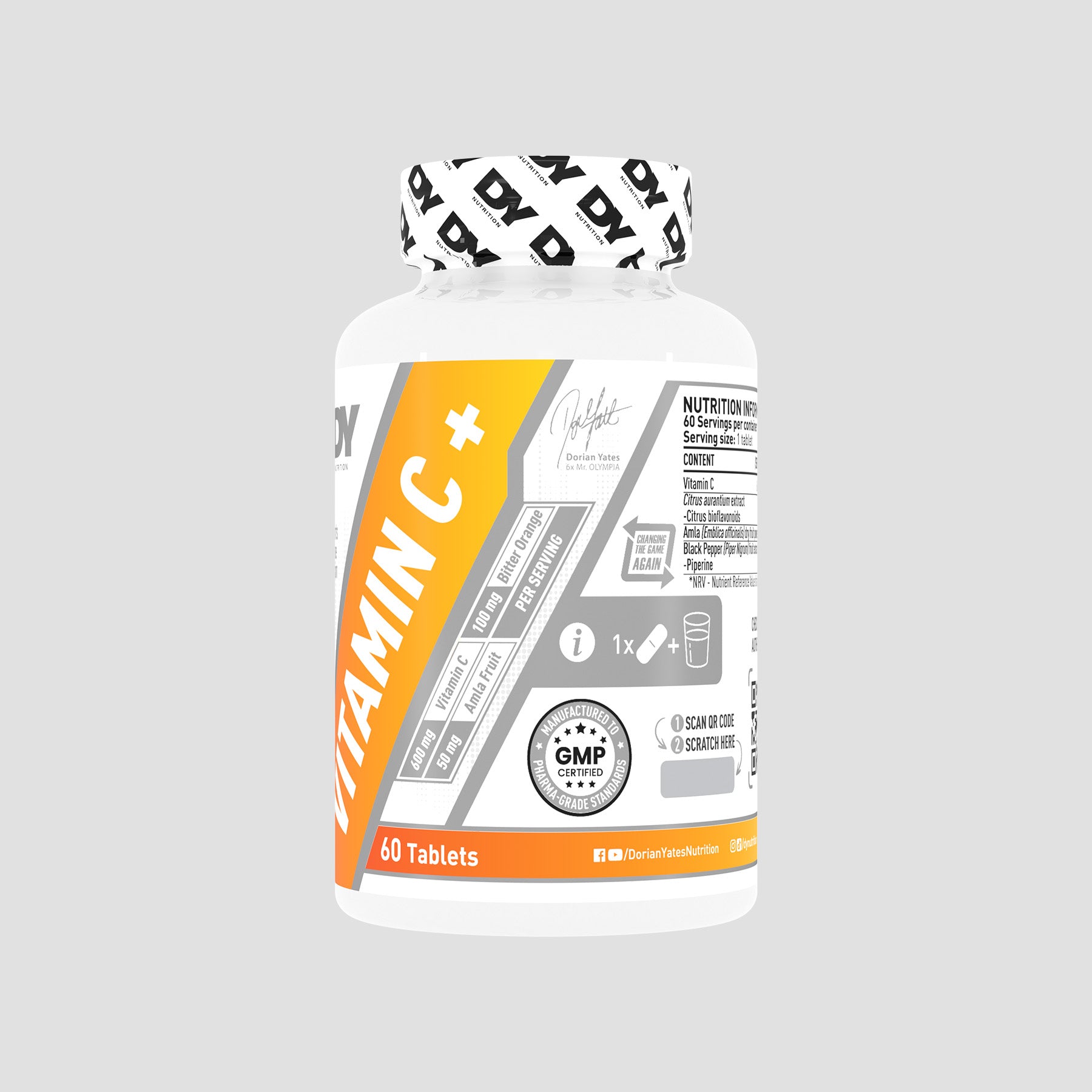 Vitamina C+, supliment alimentar, 60 de tablete