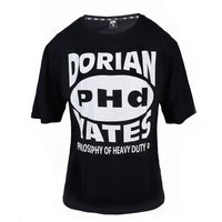 Tricou Dorian PHd Yates Negru Oversize